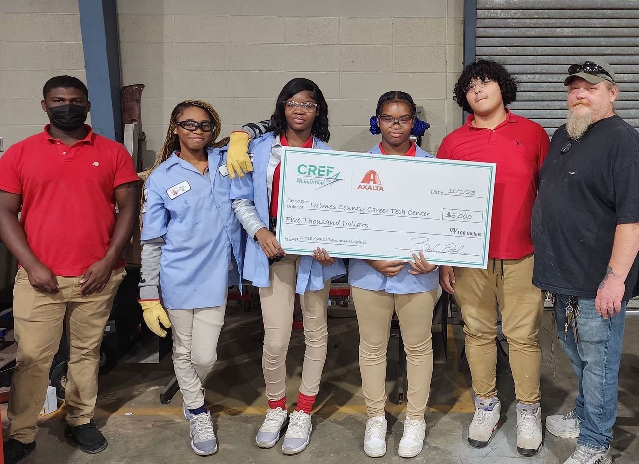  Collision Repair Receives CREF Grant